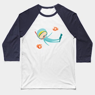 Diving Baseball T-Shirt